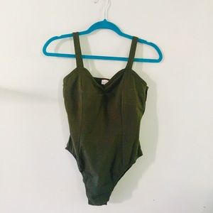 Green Body Suit